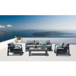 Rojaplast BOSTON hliníková souprava antracit – Zboží Dáma