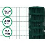 Svařované pletivo Light Plus – výška 100 cm, drát 2,1 mm, oko 75x100 mm, PVC – Hledejceny.cz