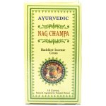 Ayurvedic Nag Champa indické vonné františky tekoucí dým 10 ks – Zboží Dáma