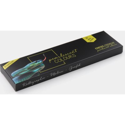 FineTec Premium F7002 High Chroma akvarelové perleťové a metalické barvy, sada 6 barev – Hledejceny.cz