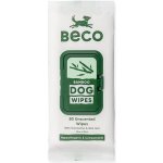 Beco Bamboo Čistící ubrousky pro psy neparfémované 80 ks – HobbyKompas.cz