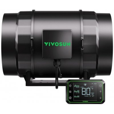 VIVOSUN AeroZesh S8 200mm/1410m3/h – Sleviste.cz