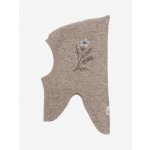 Merino kukla s bavlněnou podšívkou a s květinovou výšivkou Huttelihut – Zboží Dáma