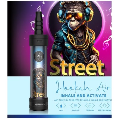 Fumytech E-Chicha Portable Hookah Air 3200 mAh Street Monkey 1 ks – Hledejceny.cz