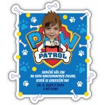 Personal Personalizované pozvánky 6 ks - Paw Patrol – Zboží Mobilmania