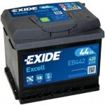 Exide Excell 12V 44Ah 420A EB442 – Zboží Mobilmania