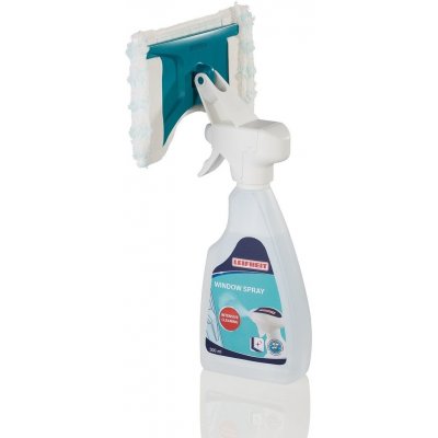 Leifheit 51165 Micro Duo mop na okna s čističem na sklo 500 ml – Hledejceny.cz