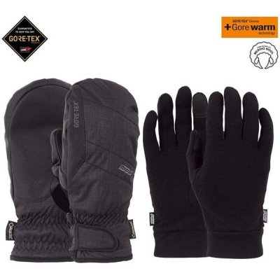 Pow Warner GTX Short mitt + Warm black – Zboží Mobilmania