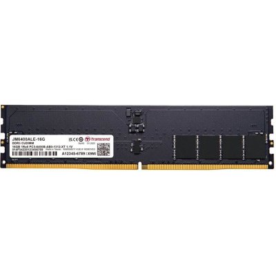 Transcend DDR5 16GB 6400Mhz CL52 JM6400ALE-16G – Hledejceny.cz