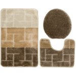 Nej-koberce TERAMO béžová hnědá 40x50 cm a 50x80 cm – Sleviste.cz