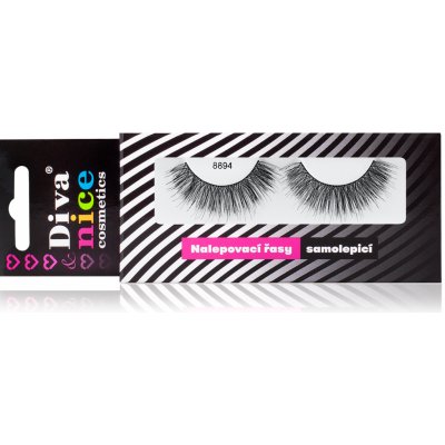 Diva & Nice Cosmetics Nalepovací řasy samolepící 8894 – Hledejceny.cz