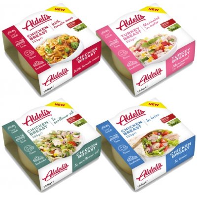 Aldelis Drůbeží prsa mix příchutí 620 g – Zboží Dáma
