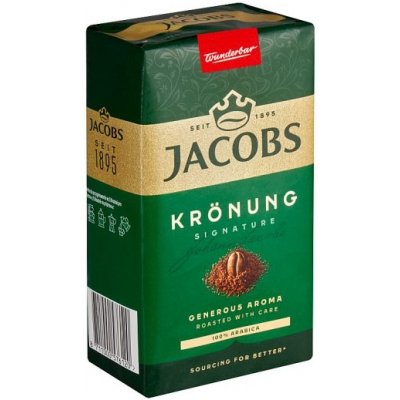 Jacobs Krönung Generous Aroma káva pražená mletá 250 g – Sleviste.cz