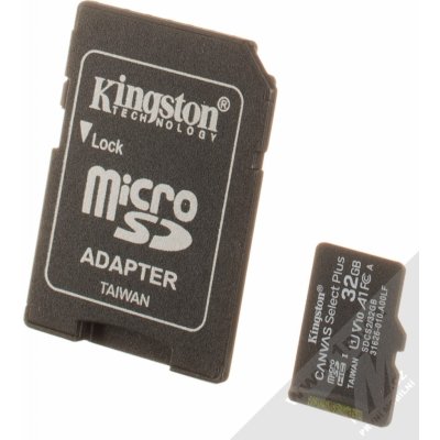 Kingston Canvas Select Plus microSDHC 32GB SDCS2/32GB – Hledejceny.cz