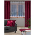 Látka MALAGA UNI 24 vínová na závěsy, polštářky - 40 x 145 cm – Zboží Mobilmania