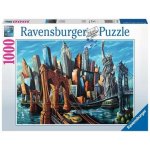 RAVENSBURGER Vítejte v New Yorku 1000 dílků – Zboží Mobilmania