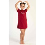 Dětská noční košile Hvězdičky vínová – Zboží Mobilmania