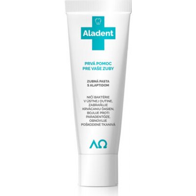 Alagenex Aladent zubní pasta s alaptidem bez fluoru 75 ml – Hledejceny.cz