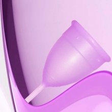 Menacup soft fialový 1 menstruační kalíšek