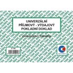Baloušek Tisk ET060 Univerzální příjmový - výdajový pokladní doklad A6 – Zboží Živě