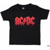 Dětské tričko tričko AC DC Logo black Metalkids MK02