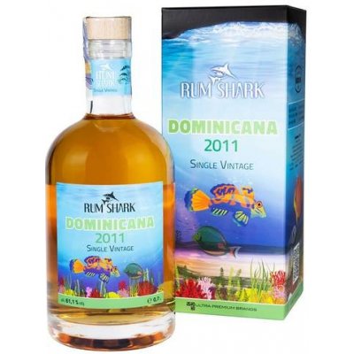 Rum Shark Dominicana 2011 SV Barrel 5 61,1% 0,7 l (karton) – Zboží Mobilmania