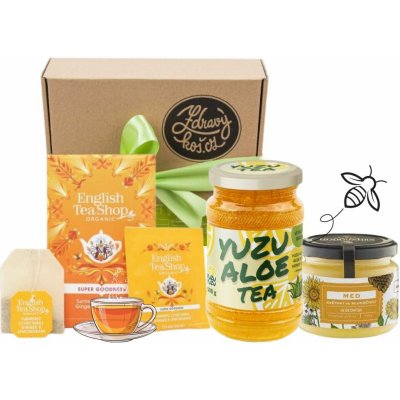 Zdravýkoš Dárková krabička YUZU s medem – Zboží Mobilmania