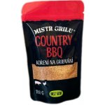 Mistr grilu Grilovací koření BEZ SOLI Country BBQ 100 g – Zboží Dáma