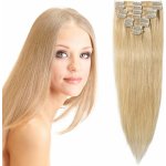 Girlshow Clip in vlasy 55 cm lidské Remy, 100 g odstín 613 (beach blond) – Hledejceny.cz