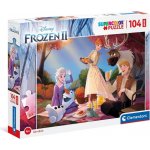 Clementoni MAXI Frozen II 23739 104 dílků – Hledejceny.cz