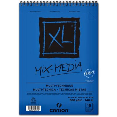 Canson XL Mix Media skicák A5 300g 15 listů – Zboží Dáma