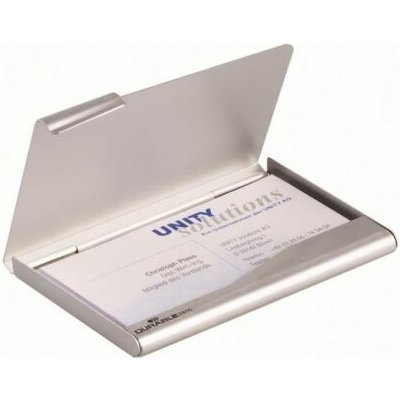 DURABLE Krabička na vizitky BUSINESS CARD BOX – Zboží Živě