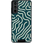 Mobiwear Glossy Samsung Galaxy S21 FE GA61G Béžové linky – Zboží Živě