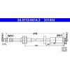Brzdová a spojková hadice ATE 24.5112-0414.3 Brzdová hadice (24.5112-0414.3)
