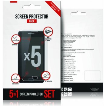 Screenprotector Ochranná fólie na displej LCD 5-PACK SONY XPERIA Z3 (D6653)