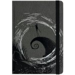 CurePink Poznámkový A5 blok A Nightmare Before Christmas: Moonlight Madness 14,8 x 21 cm SR72660 – Zboží Mobilmania