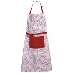 Forbyt kuchyňská zástěra Leaf červená lístky 70x90cm – Hledejceny.cz