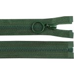 Kostěný zip No 3 délka 30 cm s kroužkem Varianta: 273 zelená smrková, Balení: 1 ks – Hledejceny.cz