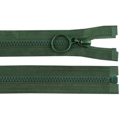 Kostěný zip No 3 délka 30 cm s kroužkem Varianta: 273 zelená smrková, Balení: 1 ks – Hledejceny.cz