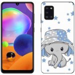 Pouzdro mmCase gelové Samsung Galaxy A31 - modrý slon – Hledejceny.cz