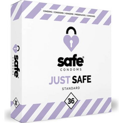 SAFE Just Safe standardní vanilkové 36 ks – Zboží Mobilmania