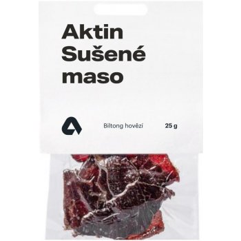 Aktin Sušené hovězí maso biltong original 25 g
