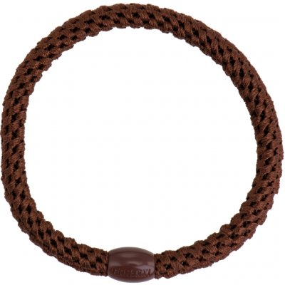 Gumička do vlasů Kknekki Slim - různé barvy Barva gumek slim: Mid Brown – Zboží Dáma