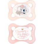 Canpol Babies 2 ks symetrických silikon Sleepy Koala růžová – Zbozi.Blesk.cz