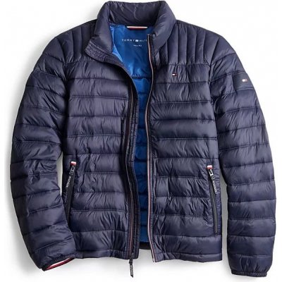 Tommy Hilfiger zimní pánská bunda Quilted modrá – Zboží Dáma