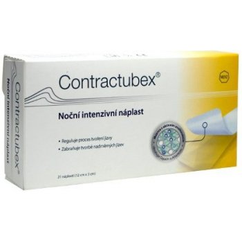 Contractubex noční intenzivní náplast 12 x 3 cm 21 ks