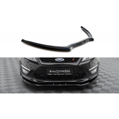 Maxton Design spoiler pod přední nárazník pro Ford Mondeo ST-Line Mk4 Facelift, černý lesklý plast ABS, Combi – Zbozi.Blesk.cz