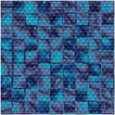 AVfol Decor Protiskluz - Mozaika Electric; 1,65 m metráž – Zboží Dáma