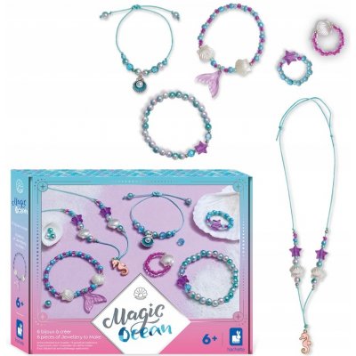 Janod Atelier Kreatívna sada Výroba šperkov Magický oceán 6 ks – Zbozi.Blesk.cz