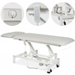 Habys Masážní stůl Fortis 2 ERGO s ručním ovládáním, světle šedý k729 – Sleviste.cz